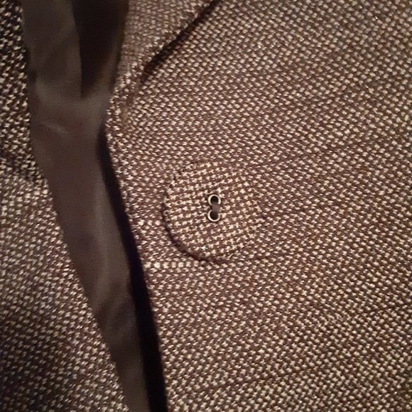 Anne Klein 2 Pc Grey Short Sleeve Suit - Picture 13 of 15